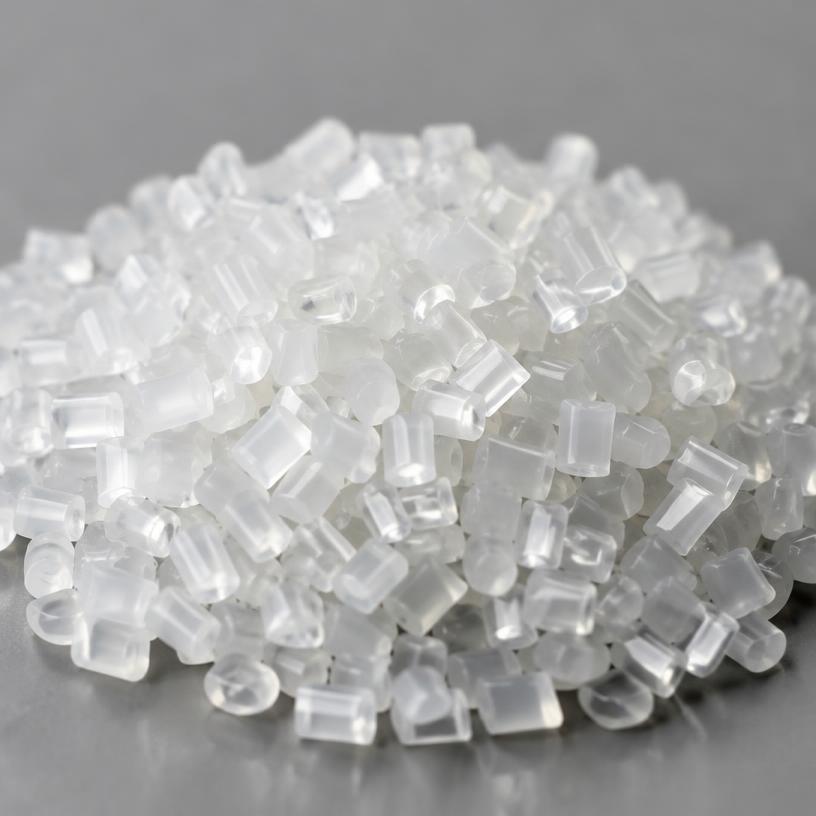 Natural film-grade polyethylene granules